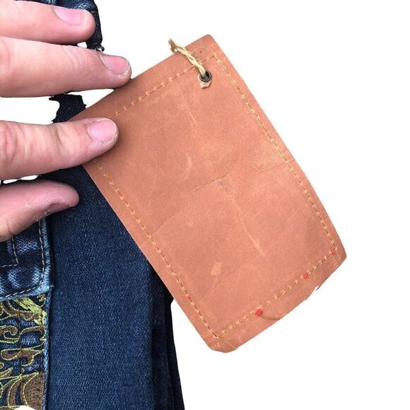 Brand New Vintage True Religion Embroidered Jeans Size 36 JOEY Blue - Picture 13 of 15